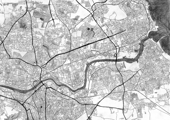 Newcastle Upon Tyne Map